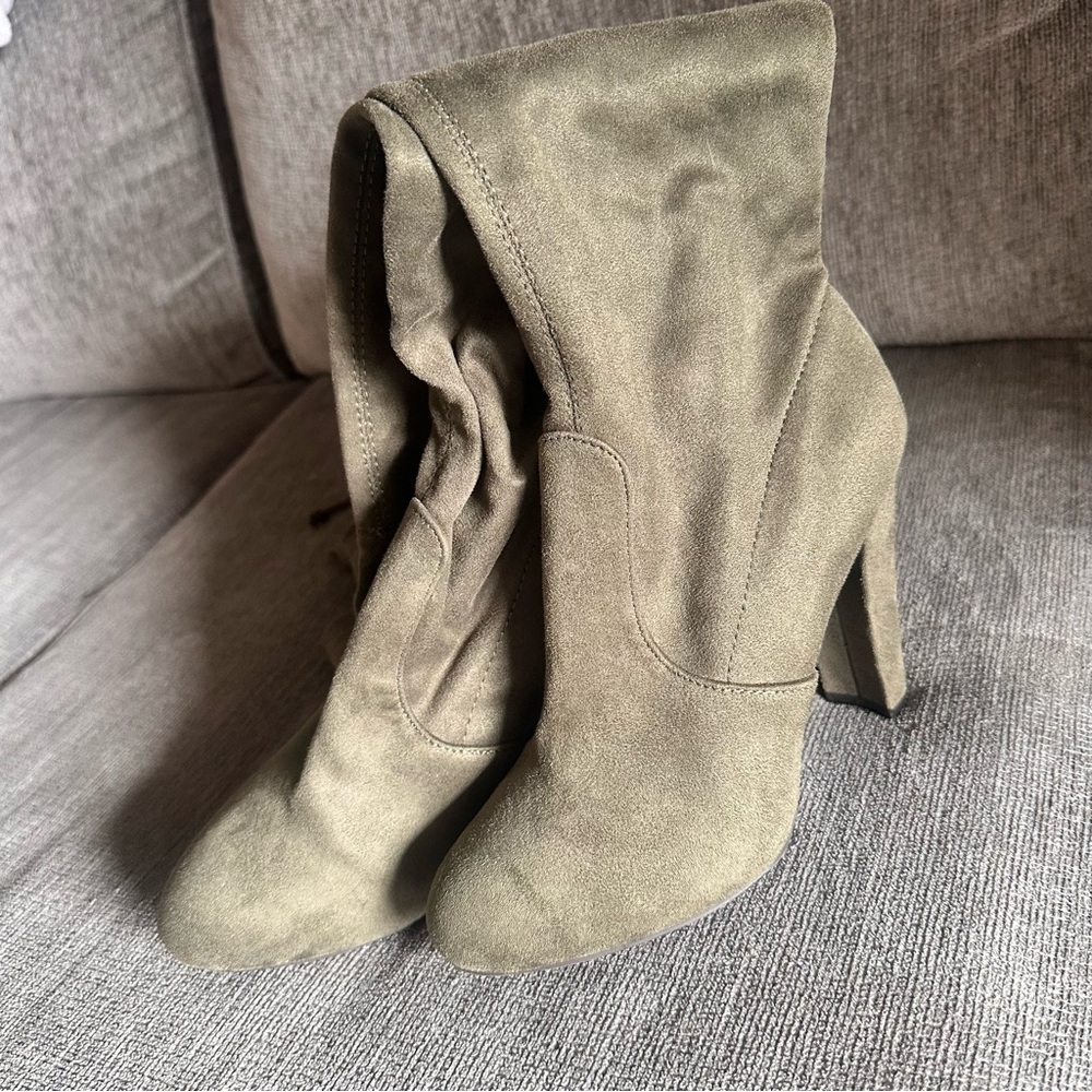 Zigi Soho Olive Over-the-Knee Boots